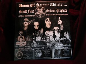 VA - Behalf Fiend (and) Satanic Prophets United By Satanic Pride 7 in vinyl EP