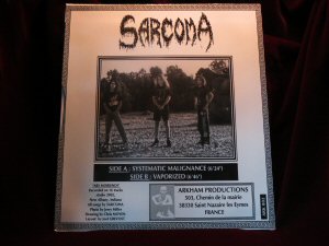 Sarcoma - A rs moriendi - 7 in Vinyl EP