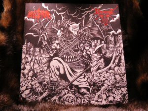 VA - Beasthrone / Wargoatcult - Split 7 in Vinyl EP