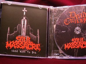 VA - Dead Carnage / Soul Massacre – Split CD - Click Image to Close