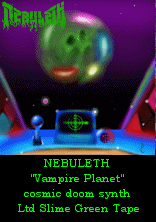 Nebuleth - Vampire Planet - Limited Edition Slime Green Cassette