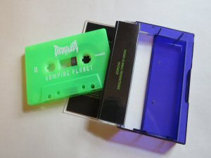 Nebuleth - Vampire Planet - Limited Edition Slime Green Cassette Tape - Click Image to Close