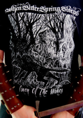 When Bitter Spring Sleeps COVEN OF THE WOLVES T-Shirt - One sided print - SIZE EXTRA-LARGE